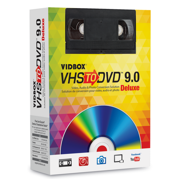 VIDBOX® VHStoDVD™ 9.0 Deluxe (Windows PC)