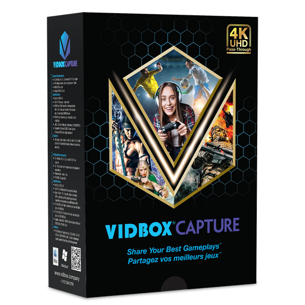 GCK1 UVC Capture Device | VIDEO GAME CAPTURE CARDS by VIDBOX®