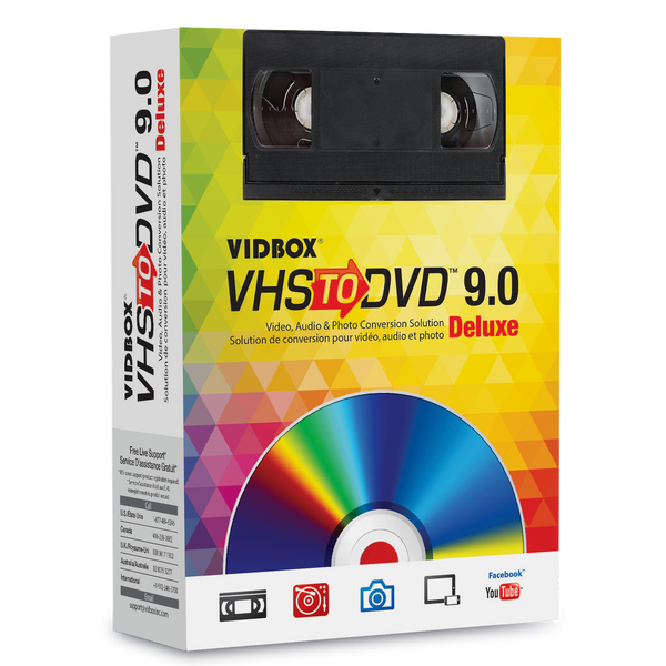 Software de conversión de VHS a DVD