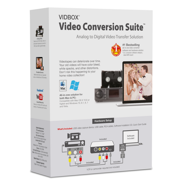VIDEO CONVERSION SUITE (PC&MAC) BY VIDBOX®