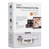 TechSide VHS Converter Analógico Digital Full Mac/PC 2024 Contactos Dorados, Compatible con MacOs Monterey Big Sur Catalina + Windows 11
